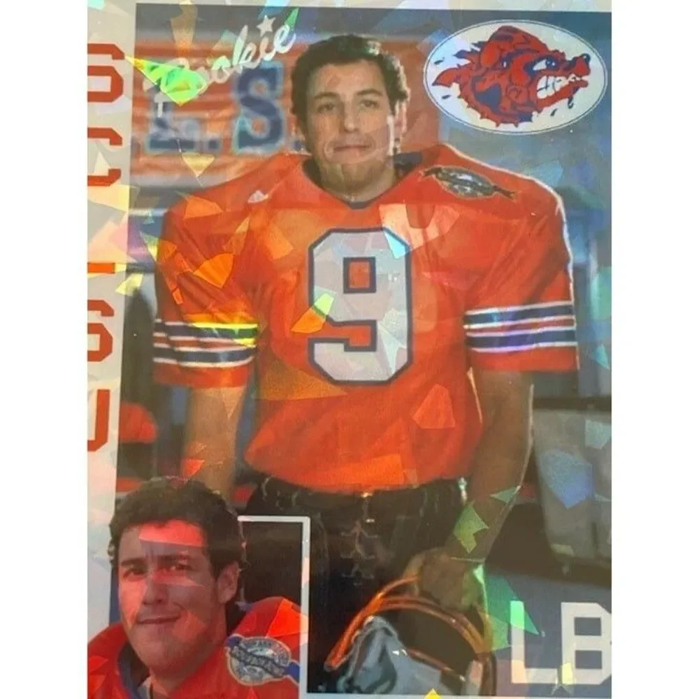 Bobby Boucher Refractor High Quality H2O Waterboy Football Card Novelty Card